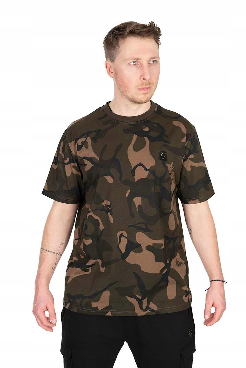Camo T-shirt Size L Fox