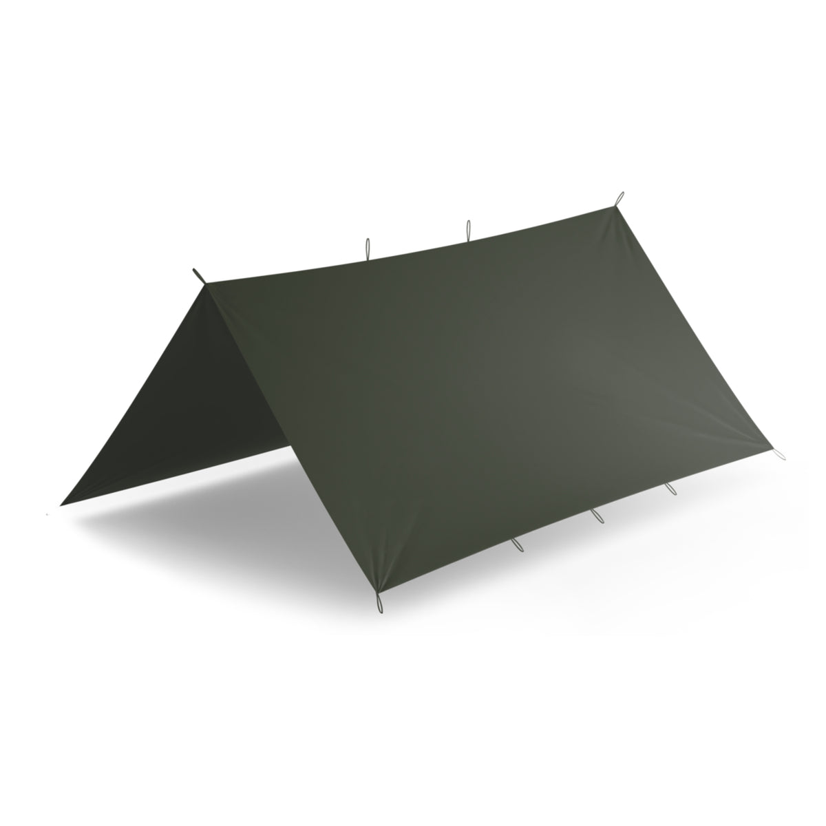 Camping sheet Helikon-Tex SuperTarp Polyester Ripstop Olive Green 3x3m