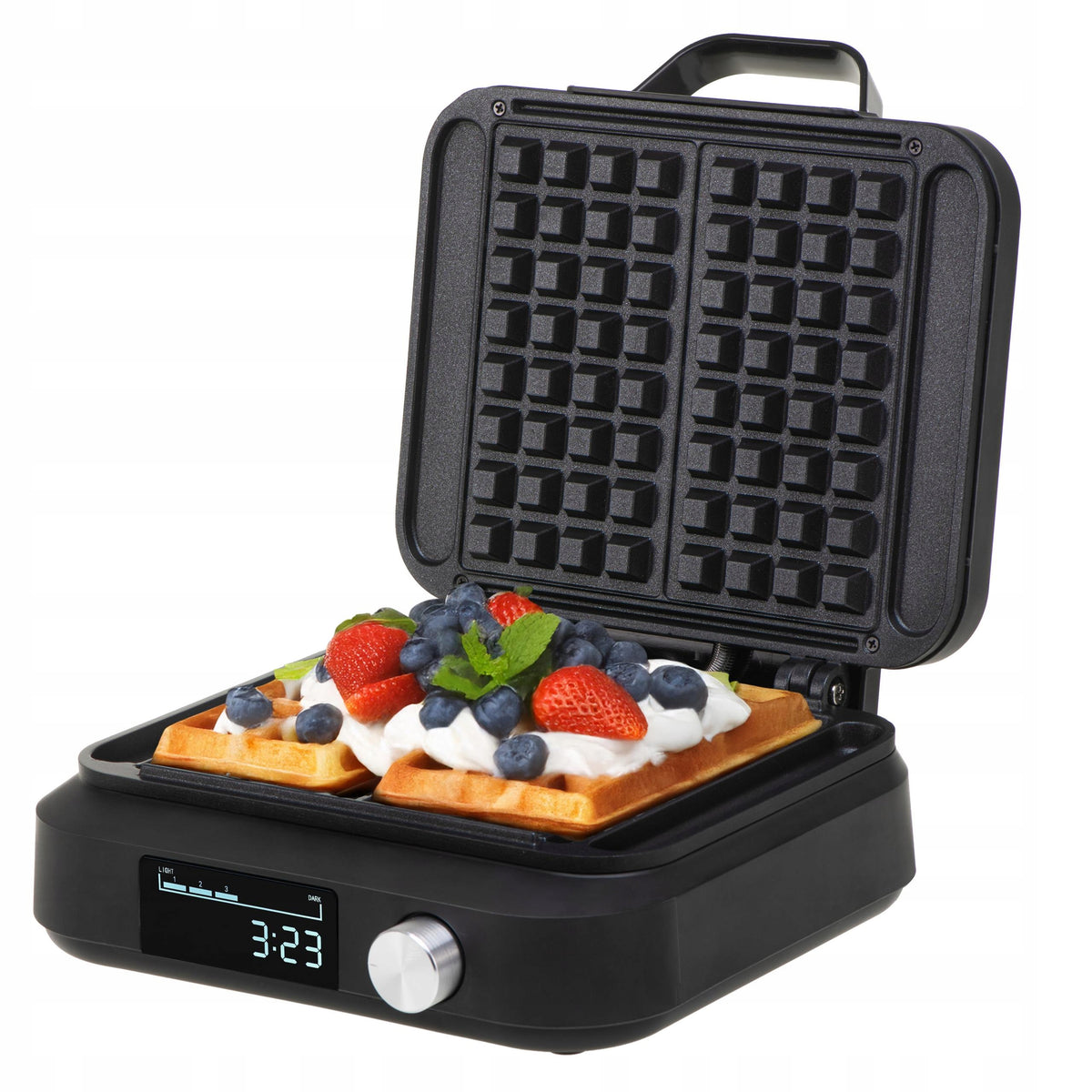 Camry 2200W Waffle Iron Powerful Fast and Reliable with LED Display Packaging status original