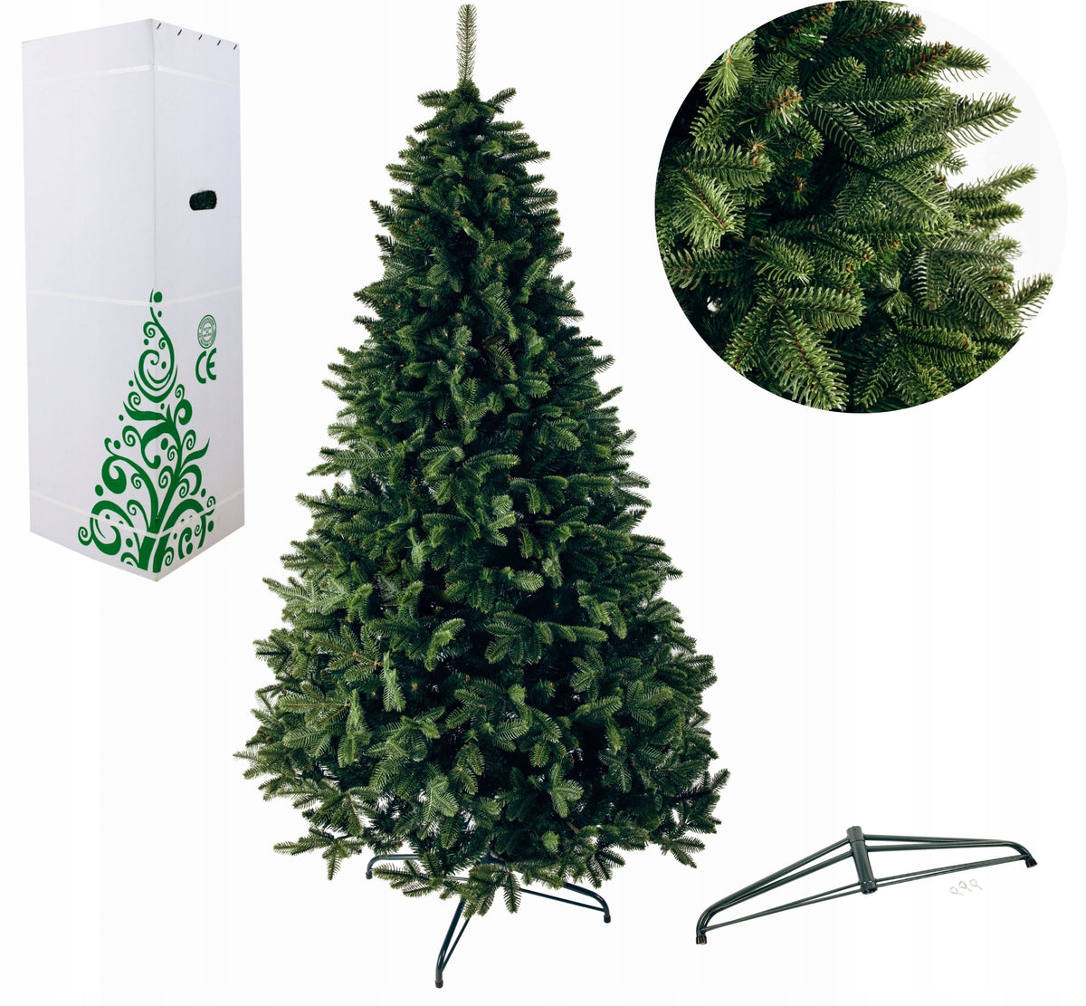 Canadian Jodla artificial Christmas tree PE+PVC 2,10 m