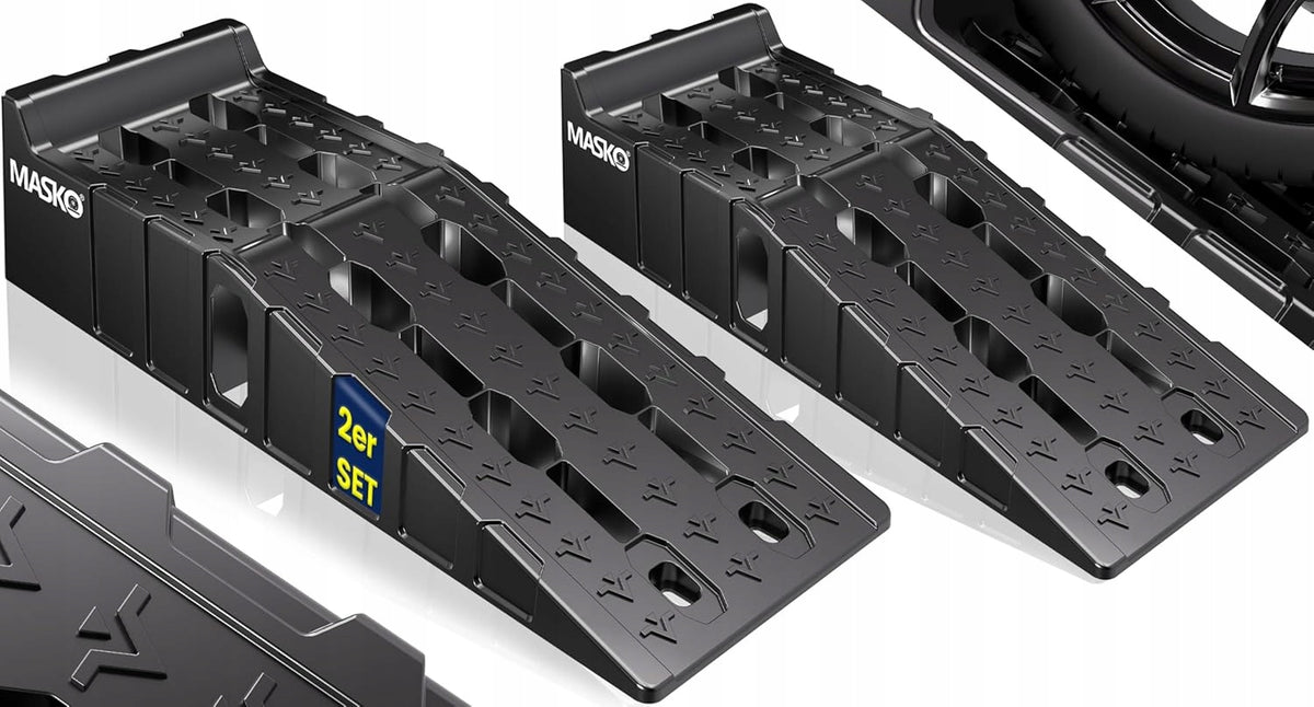 Car Raids 2 Pack 7T Wide Workshop Ramps Platforms