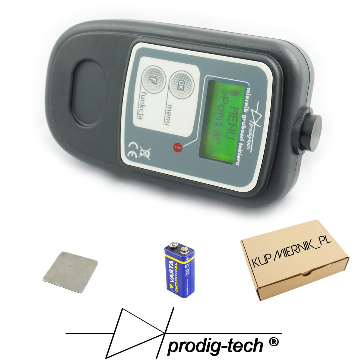Car Thickness Varnish Meter Tester Sensor Steel Zinc GL-1+ Manufacturer code GL-1+