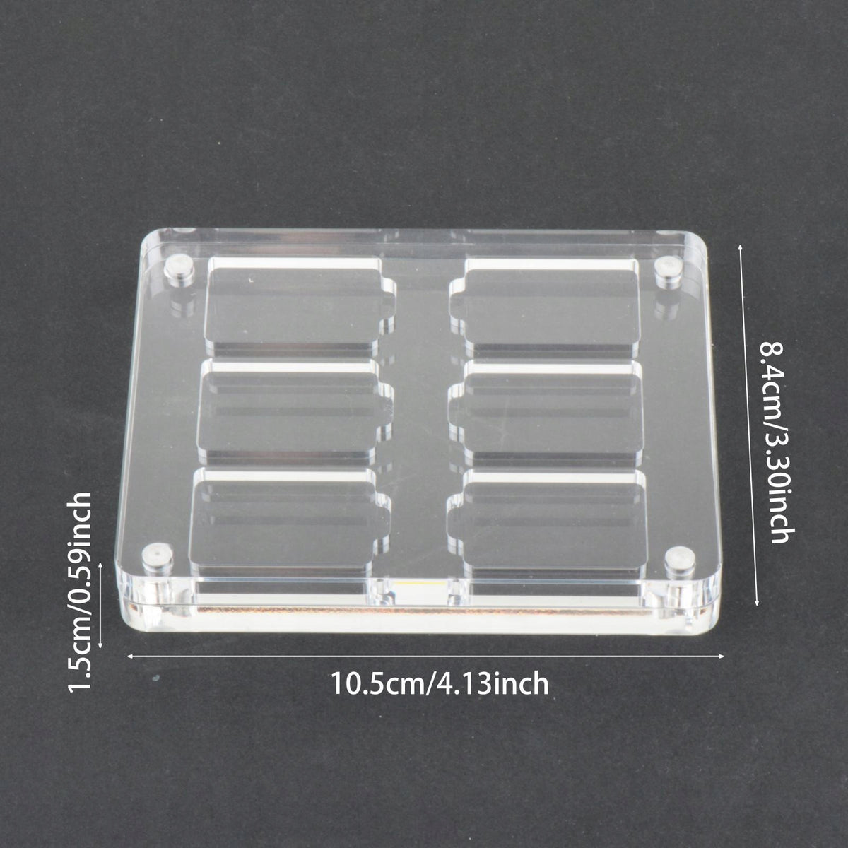 Card Slot Storage Case Holder Convenient Protection Compact Memory Square Packaging status original