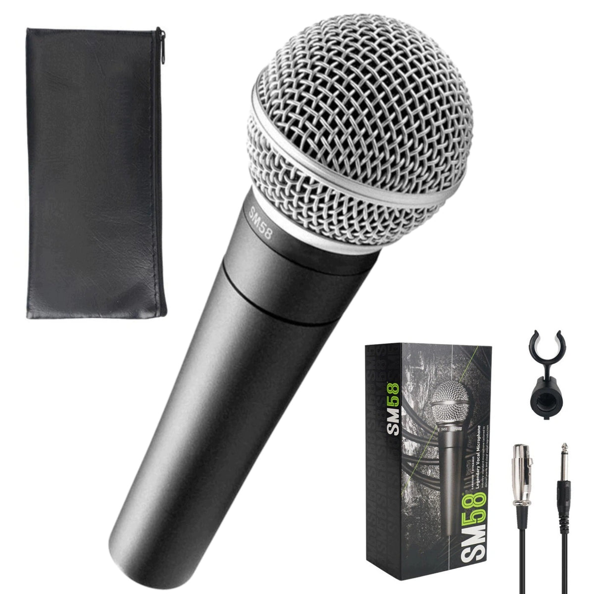 Cardioid dynamic microphone, handheld vocal microphone, suitable