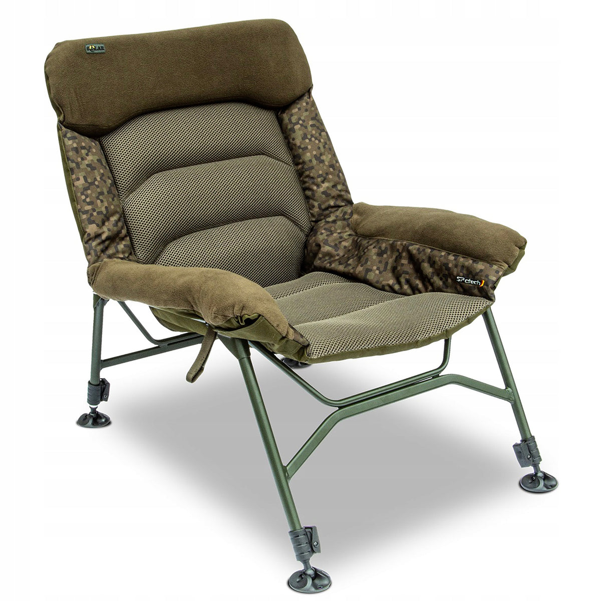 Carp Chair Green Solar Tackle SP C-Tech Sofa Chair