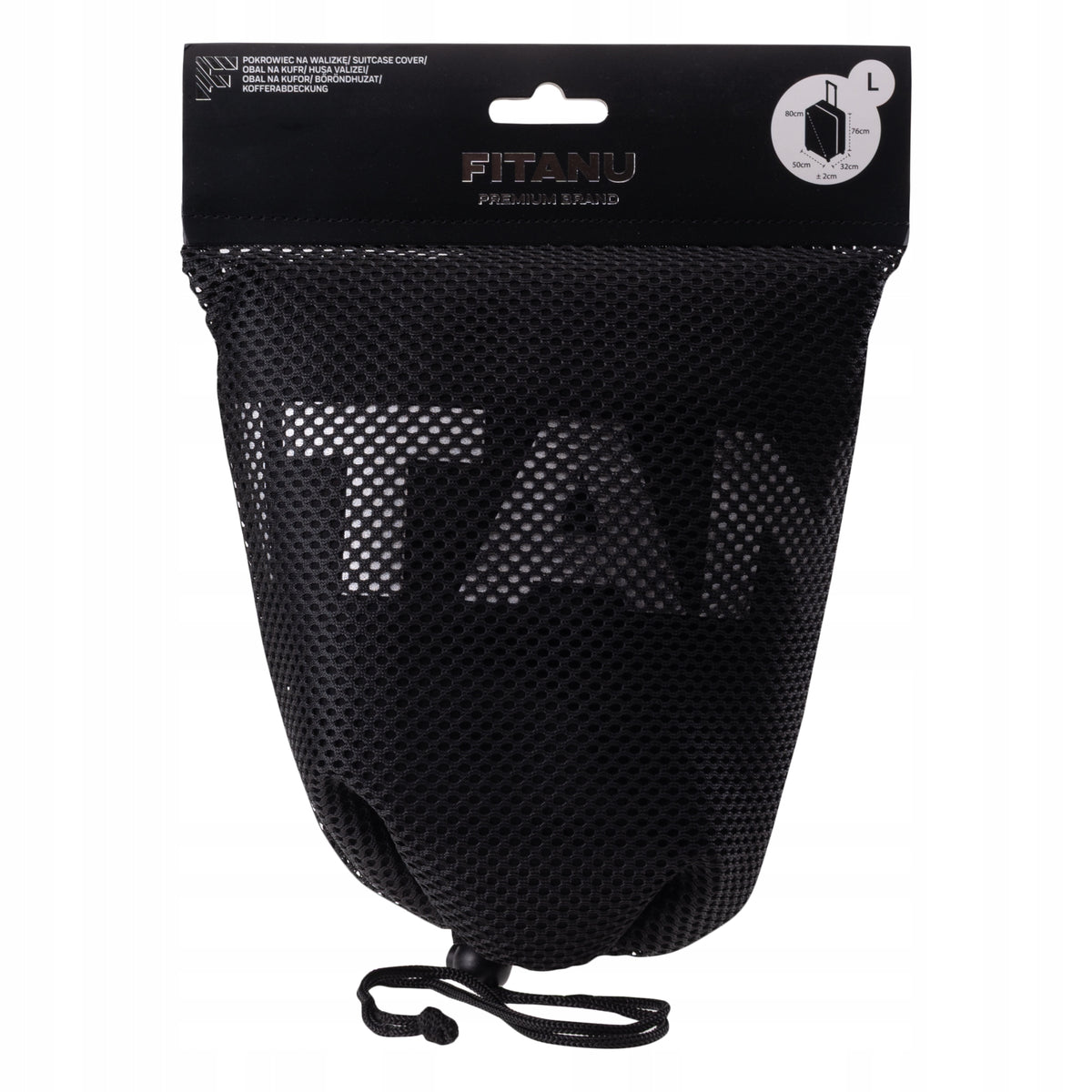 Case cover FITANU COVER L Color black