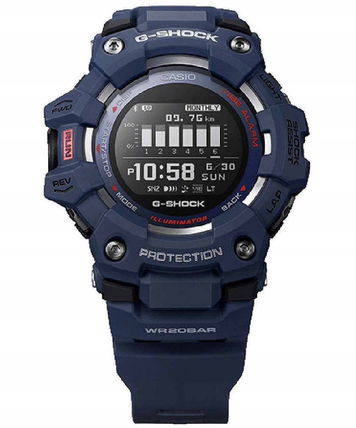 Casio G-SHOCK G-SQUAD Bluetooth Sync Step Tracker