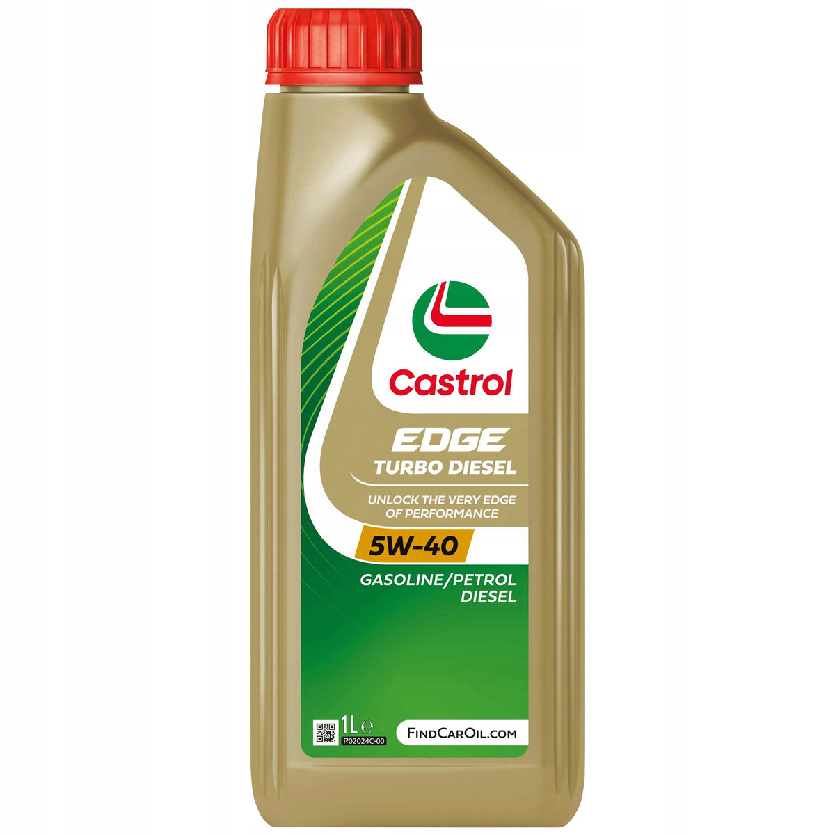 Castrol Edge Engine Oil 5W-40 PC Turbo Diesel 1L
