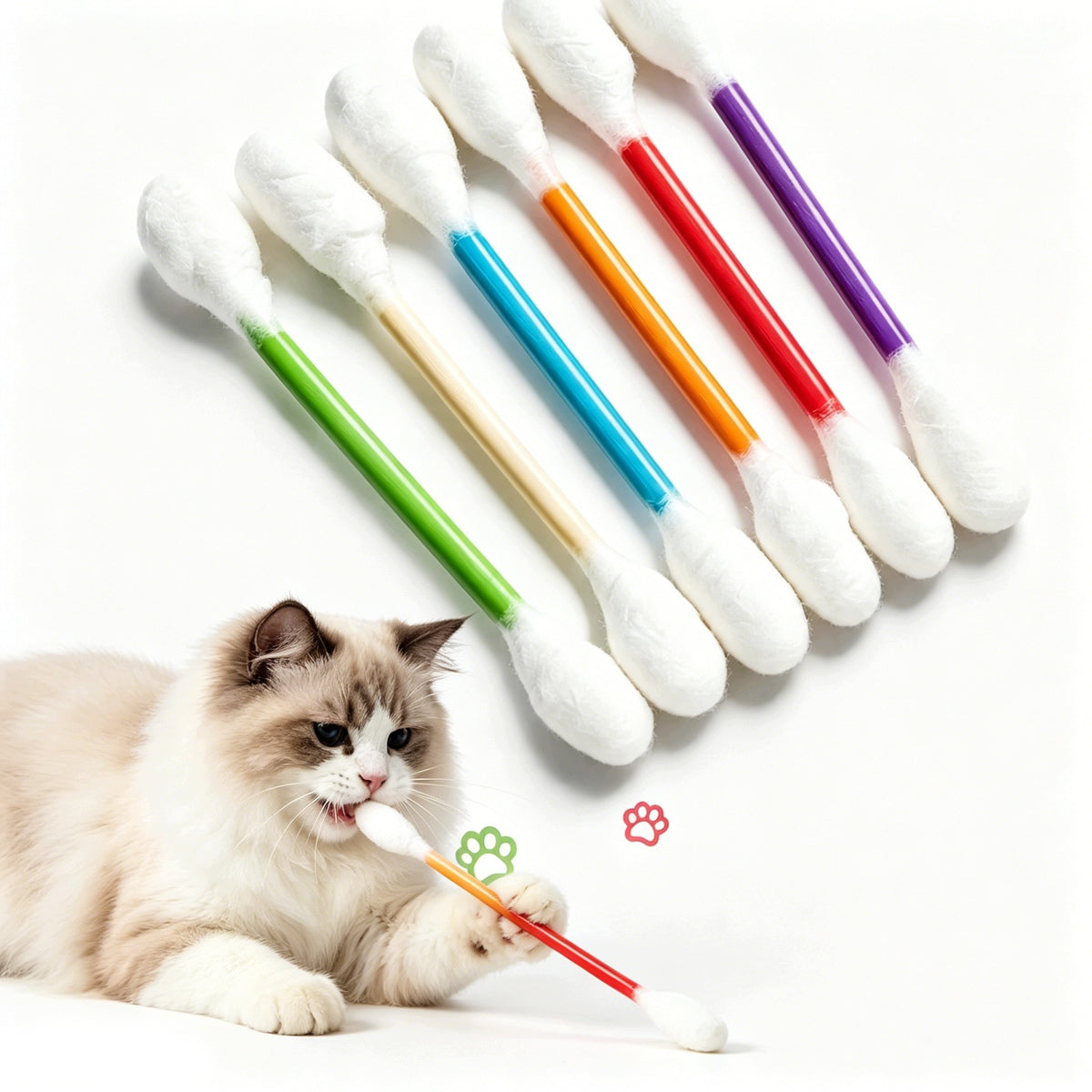 Cat Biting Stick for Play Relaxation Toy 6PCS