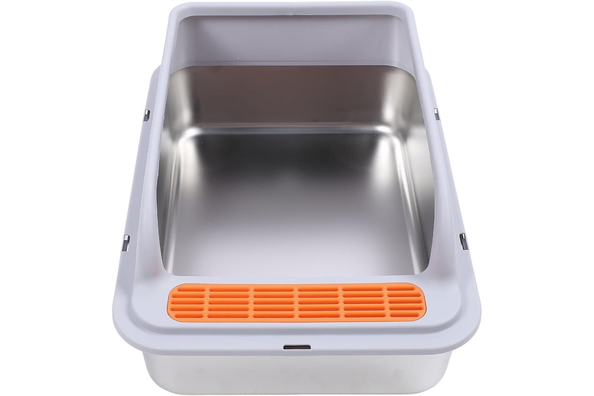 Cat Cuvette Closed Stainless Steel High Sides Filter Pedal