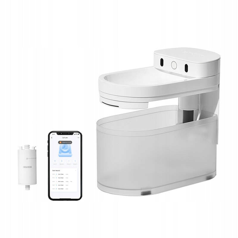 Cat Dog Drinker Fountain CATLINK Pure 3 Wireless 2,3L With Application Packaging status original