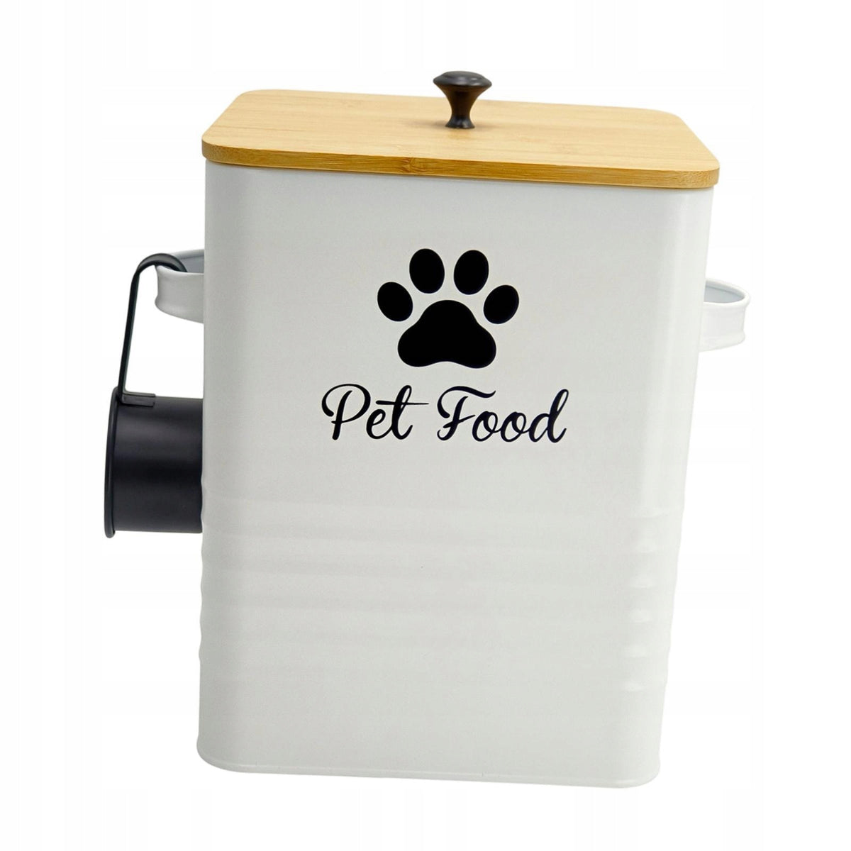 Cat Food Storage Container Accessory Gifts Functional Space Saving Treat