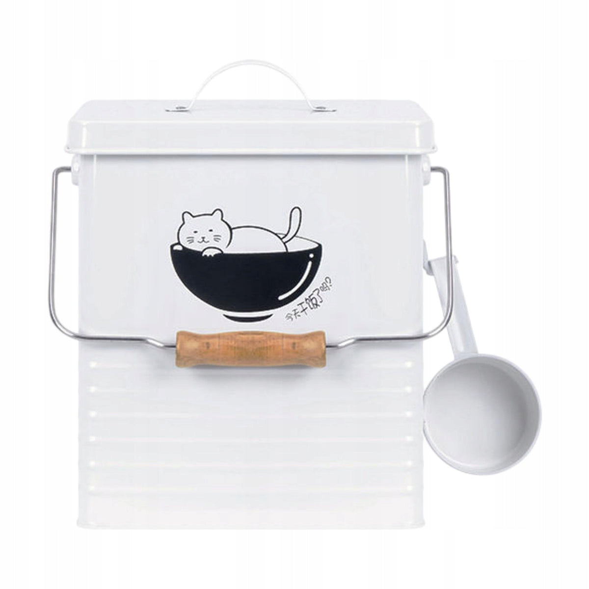 Cat Food Storage Container Food Storage Bucket Airtight Tank Rice Box Dry B