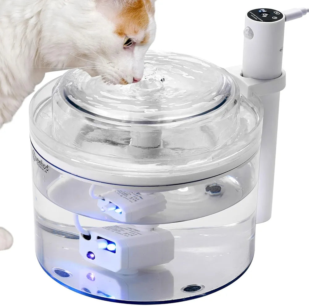 Cat Fountain Veehoo 1,8L Wireless With Sensor Drinker Quiet