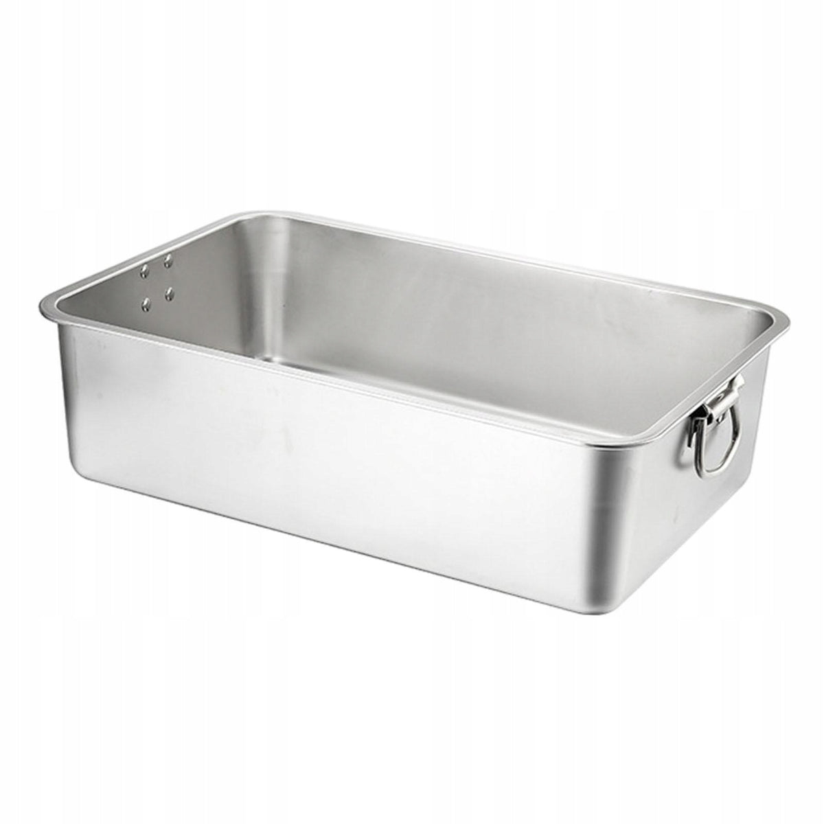 Cat Litter Box Litter Container Steam Table Pan High Sided 40cmx30cmx7cm