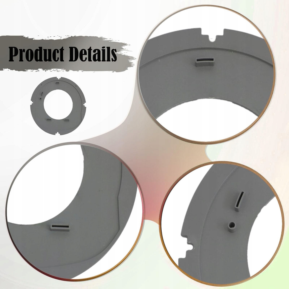 Cat Litter Box Parts Accessory Easy to Install Repair for Automatic Baffle Packaging status original