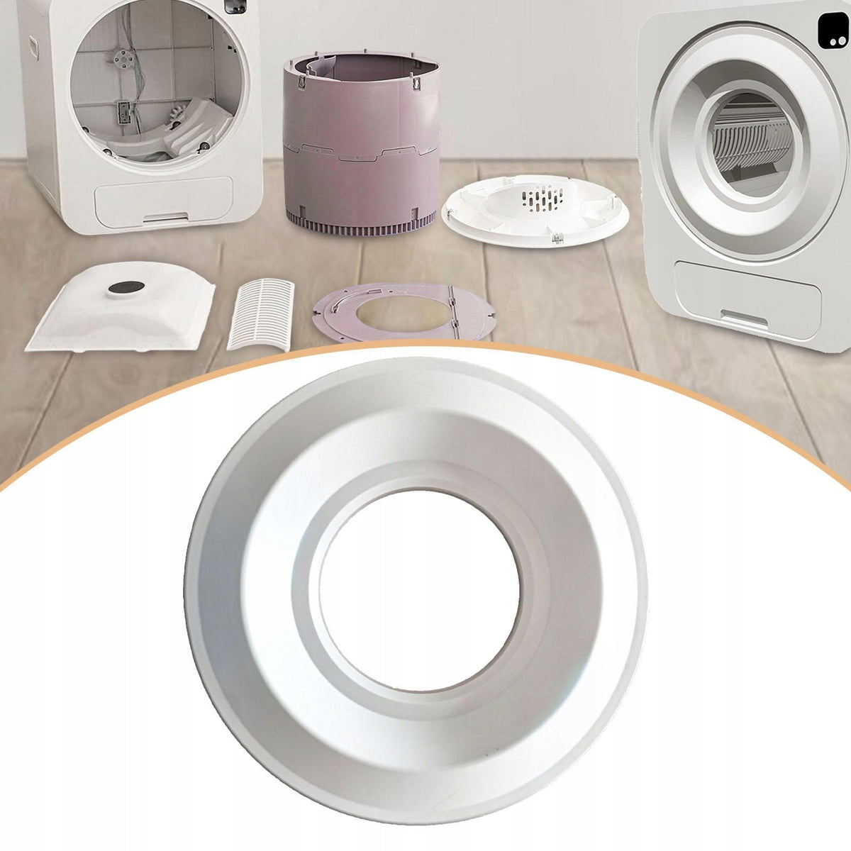 Cat Litter Box Parts Accessory Easy to Install Repair for Automatic Door