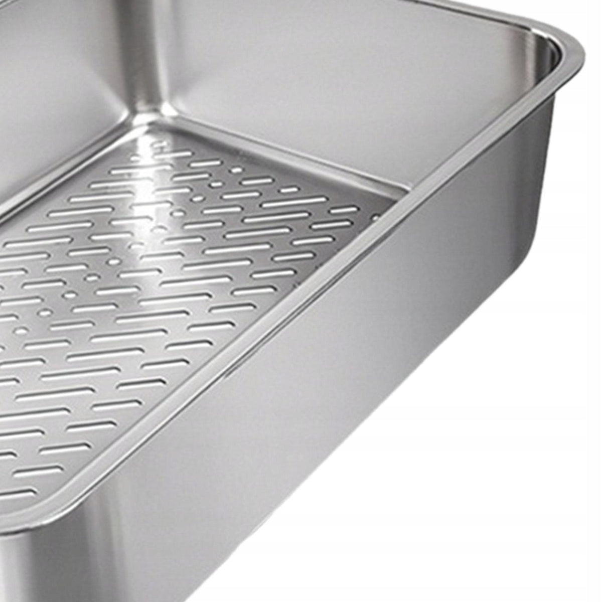 Cat Litter Pan Sandbox Container Bedpan Large Detachable Splashproof C Packaging status original
