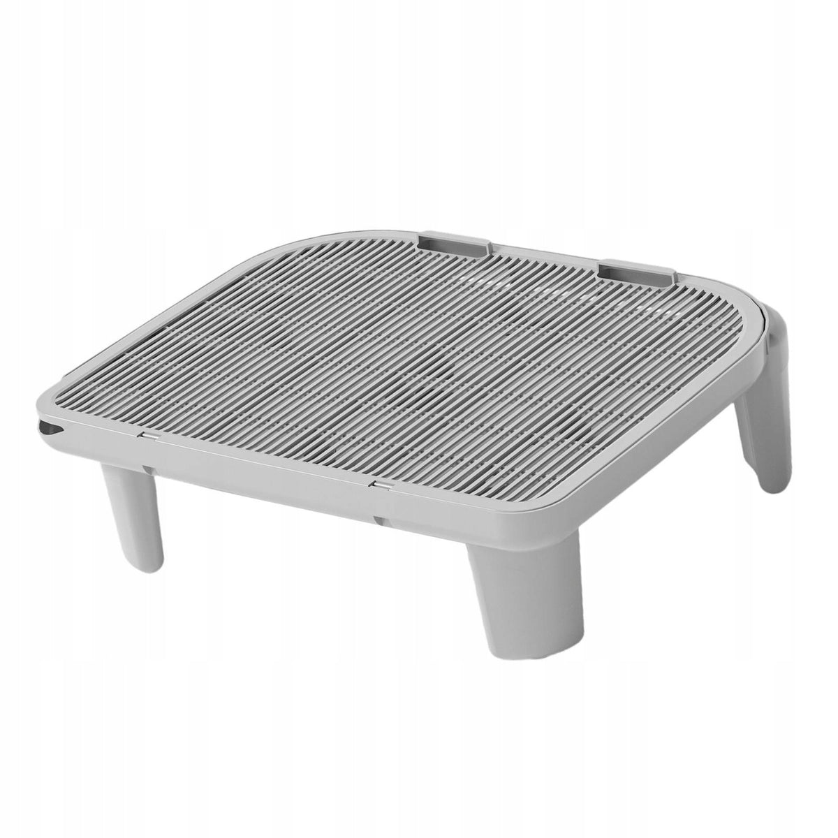Cat Litter Ramp Portable for Cat Litter Box Cat Litter Trapping Mat grey Packaging status original