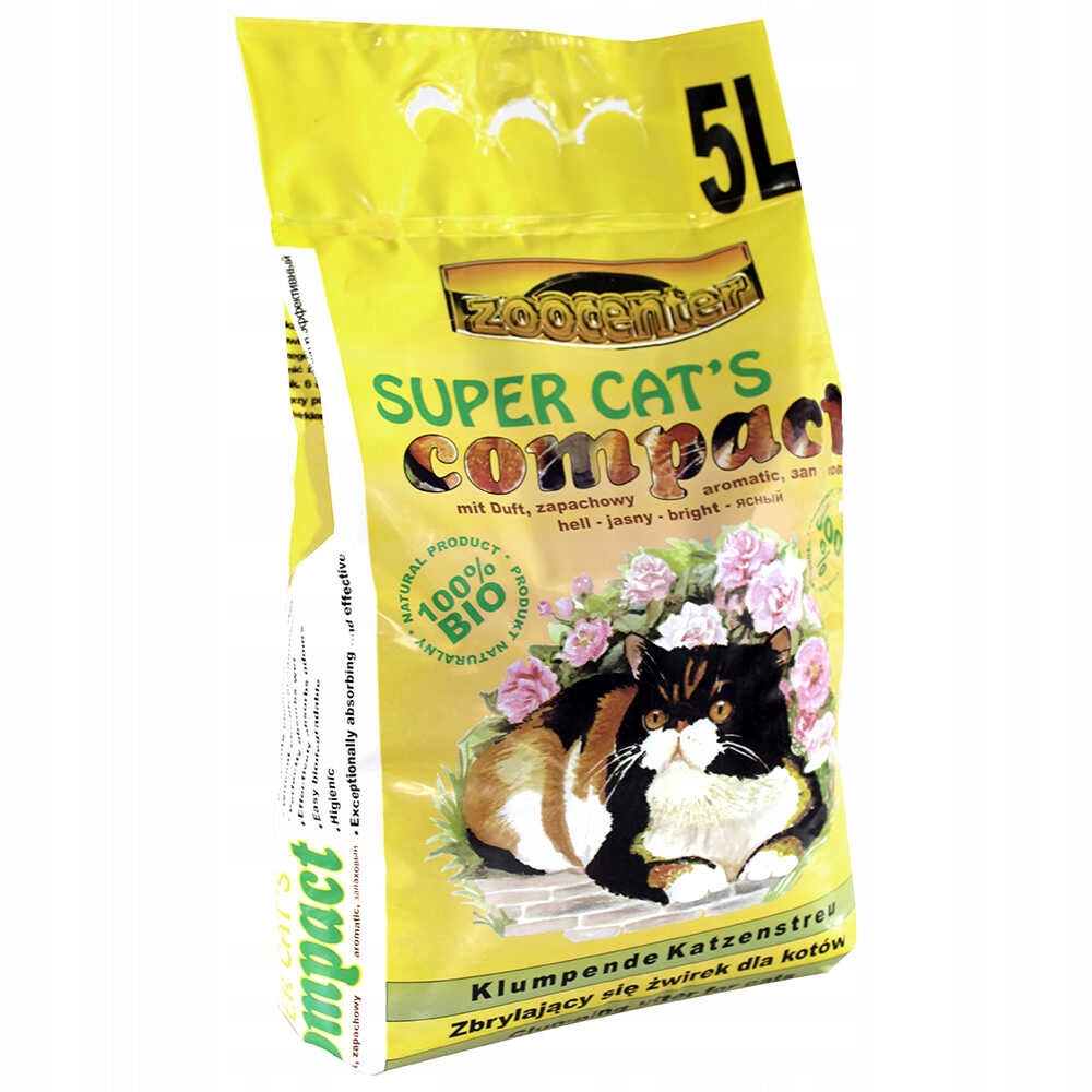 Cat Litter Super Cat's Compact Scented 5 l