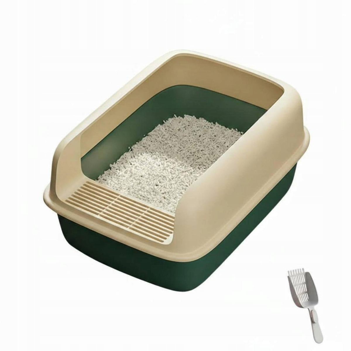 Cat Litter Tray Xl Green