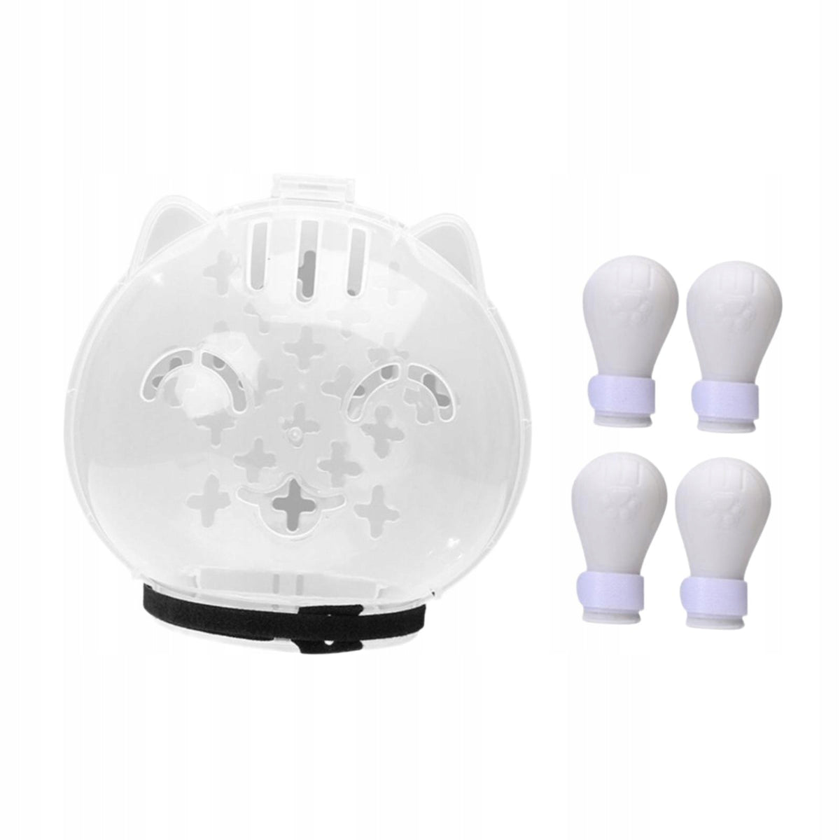 Cat Muzzle Pet Tools Multipurpose Anti Scratch Ball Mask M whit pads Manufacturer code 04864084592