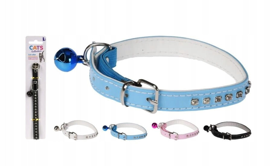 Cat collar with zircons 109781