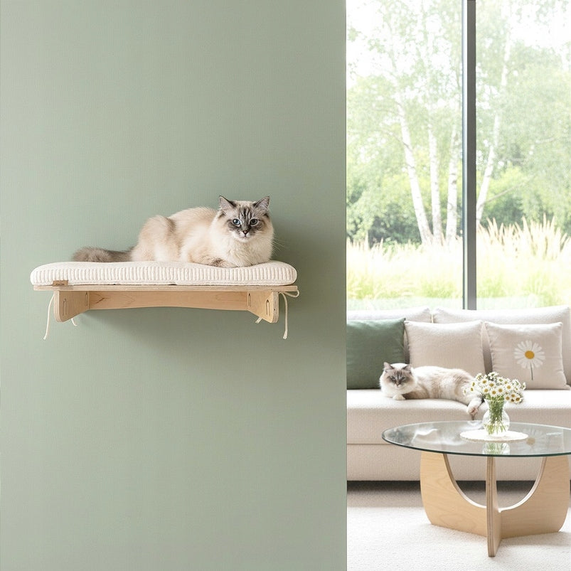 Cat shelf for wall ShelfClassic 75x35cm element CATSTRADY PRASKA