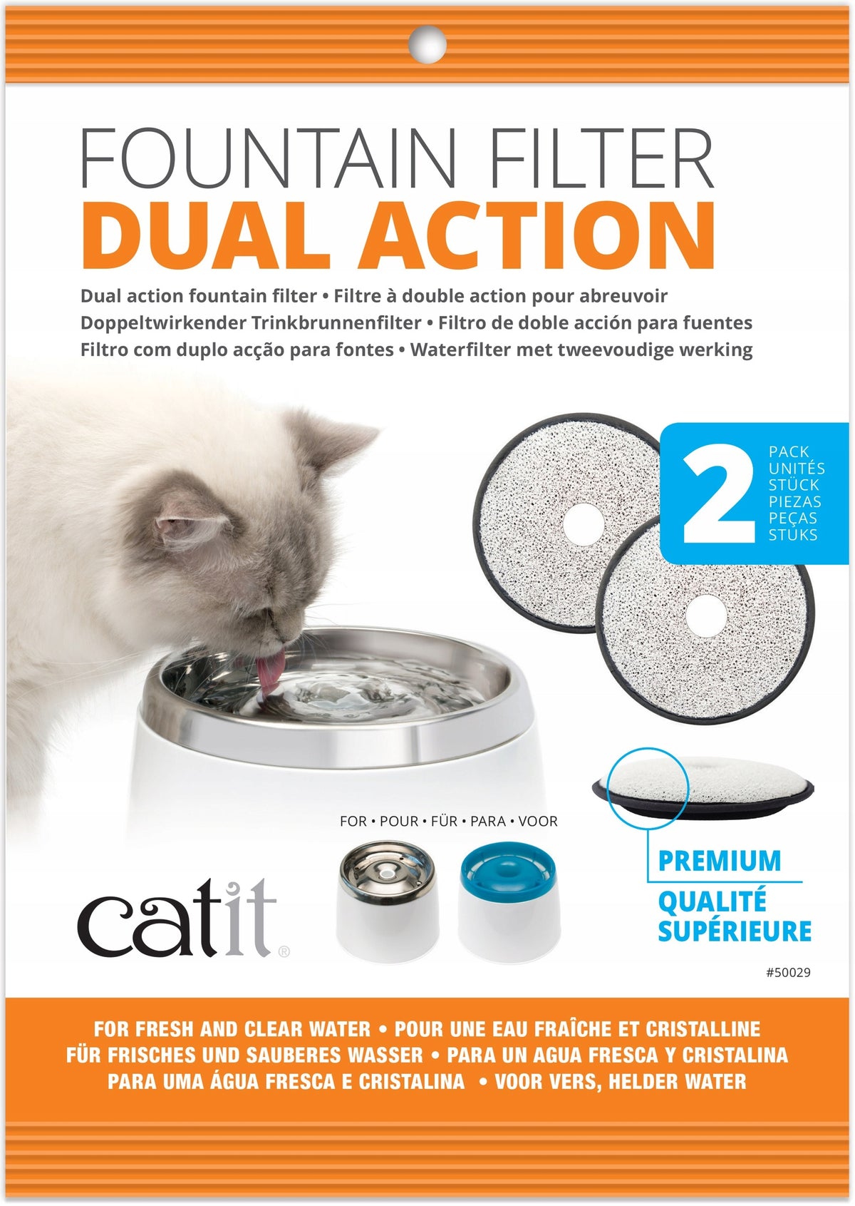 Catit Fresh Clean Hagen Catit Replacement Filter