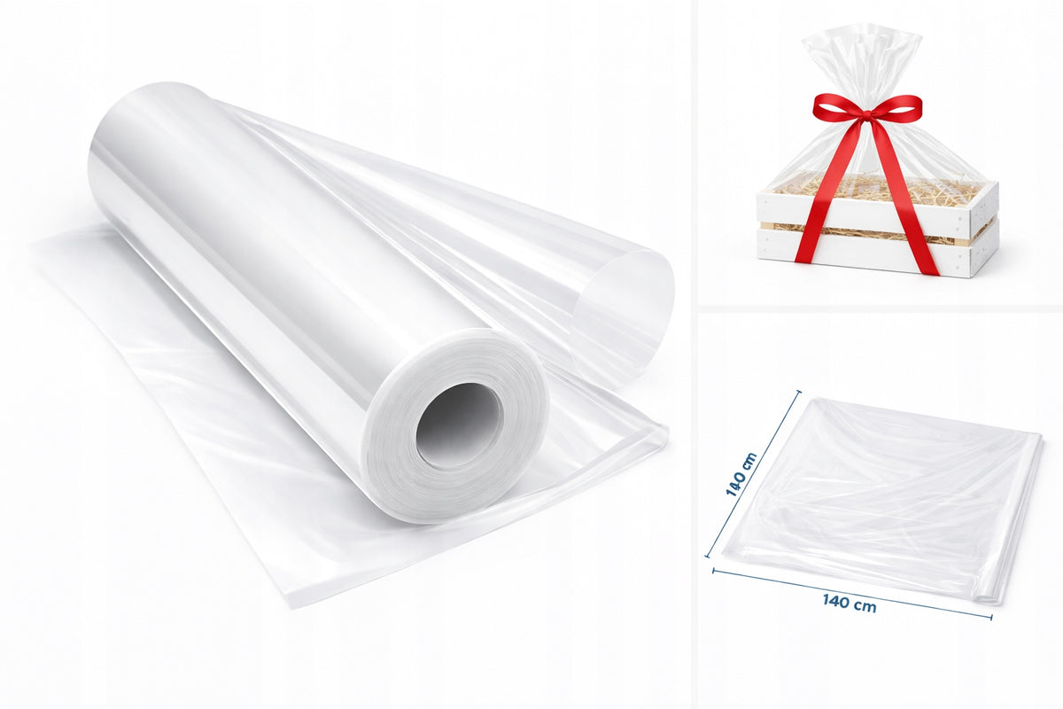 Cellophane Gift Wrapping Sheet 140x100cm 1pcs