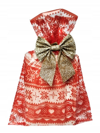 Cellophane bags CHRISTMAS 25x35 100 CSK