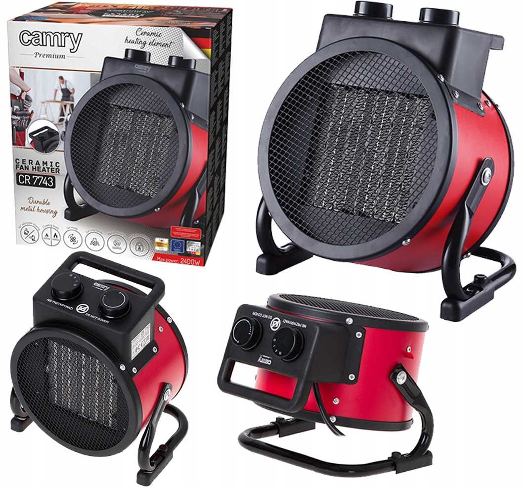 Ceramic Heater 2400W CAMRY CR 7743 Packaging status original