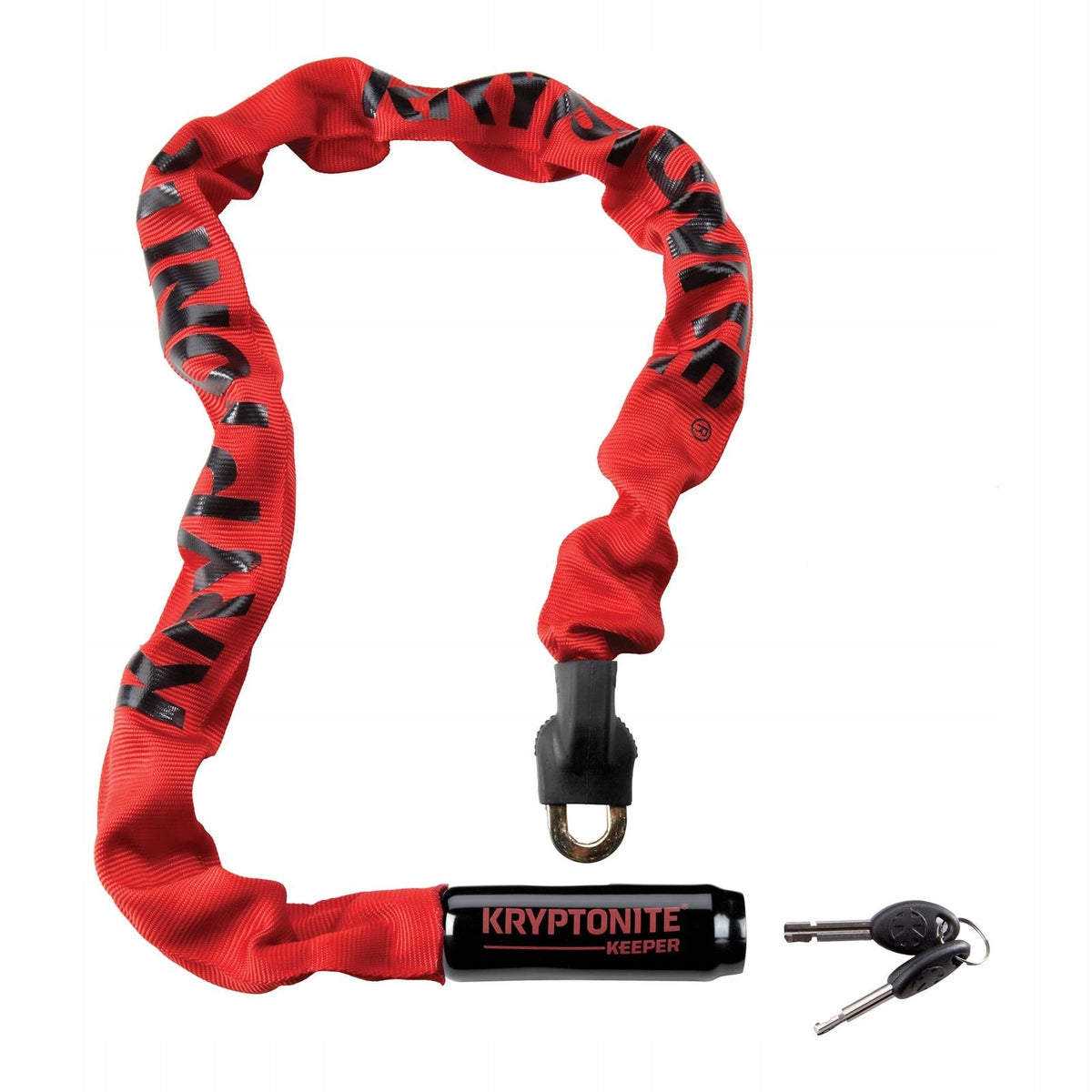 Chain closure KRYPTONITE KEEPER 785 85cm Color red