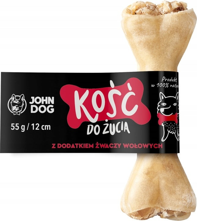 Chewing bone John Dog WITH BEEF RUMEN 55g 12cm