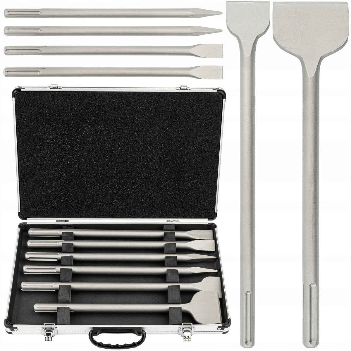 Chisel SDS-Max Powermat 6 pcs. for concrete, brick and stone
