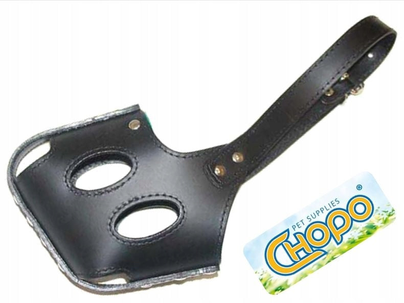 Chopo Leather muzzle Nr.4 medium FOXTERRIER, CO