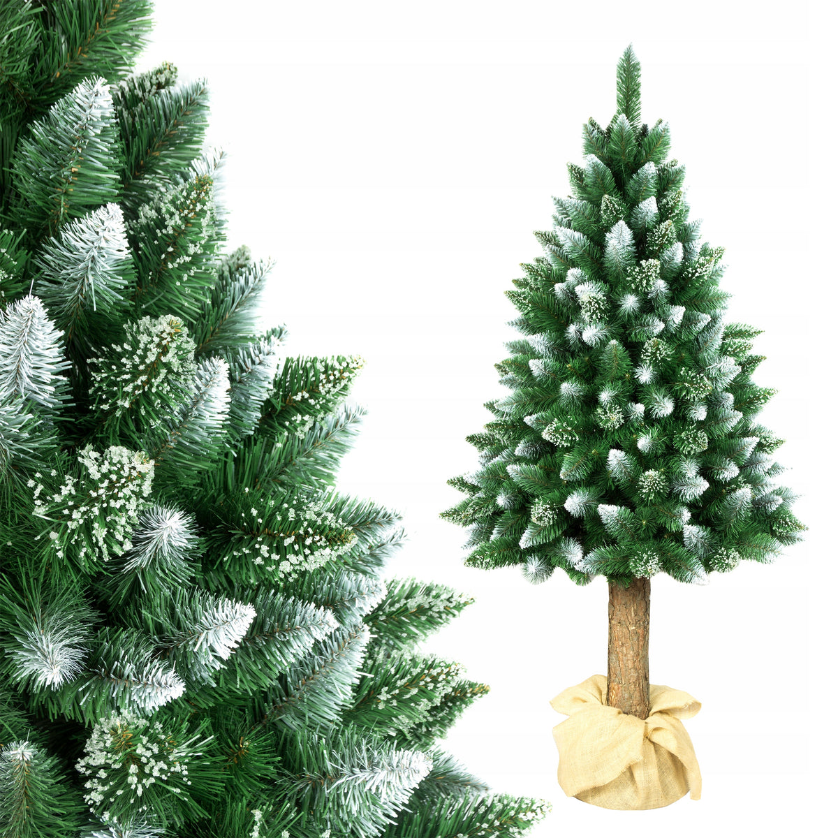 Christmas tree artificial pine on the trunk DIAMOND 160 cm