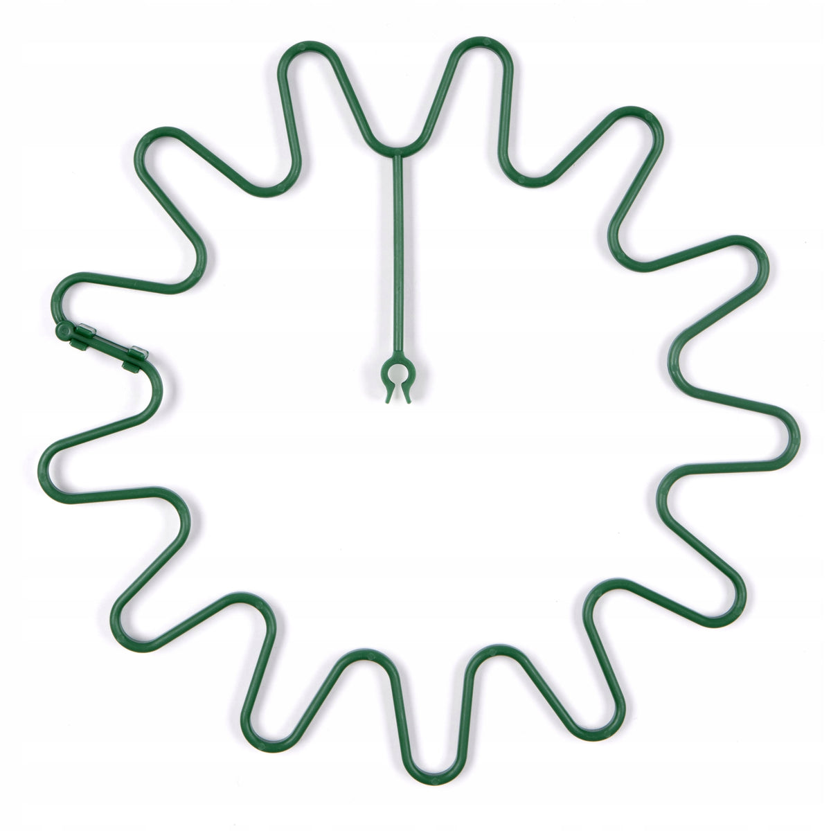 Clamp, plant support green 6mm 1 pc.