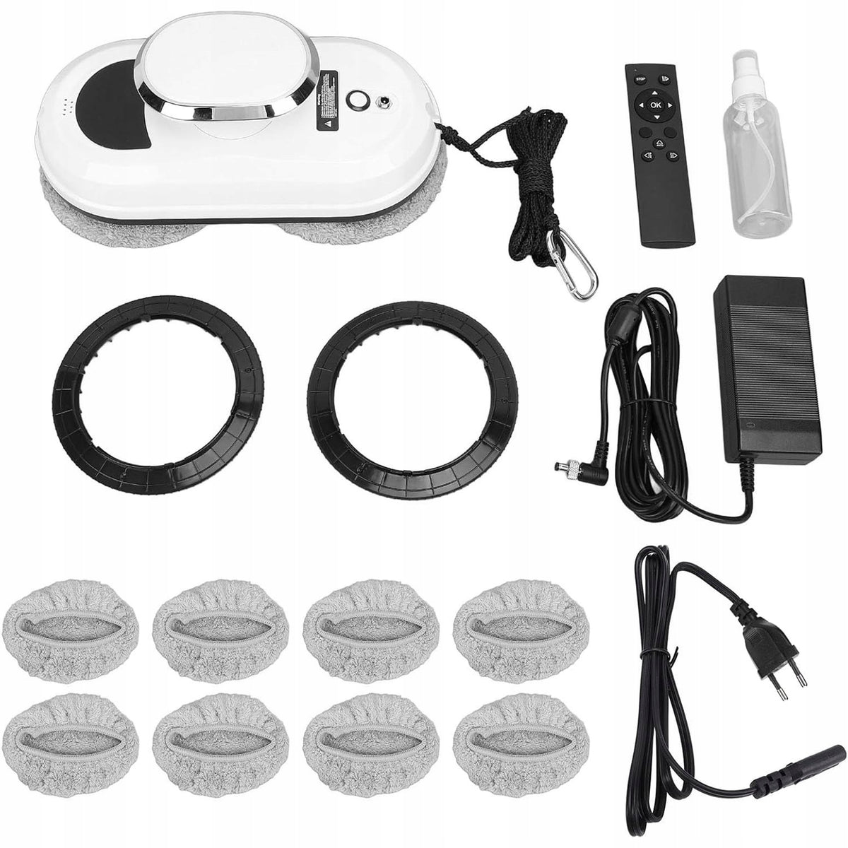 Cleaning Robot For Windows With Microfiber And Edge Detection System BEDEE Packaging status original