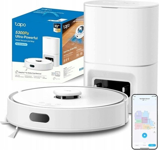 Cleaning robot Tapo RV30 Max Plus white Packaging status original