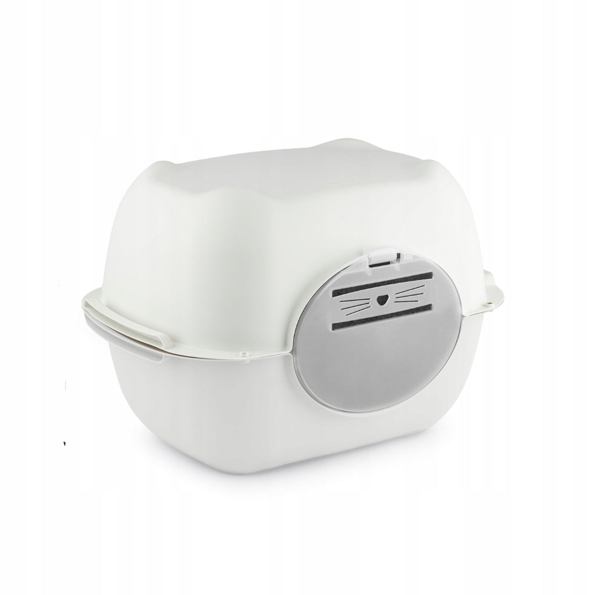 Closed litter box for cat Rotho BELLA white