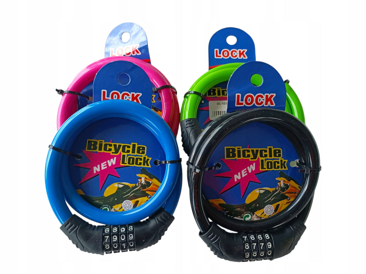 Code clasp Spiral color lock for cipher 55cm