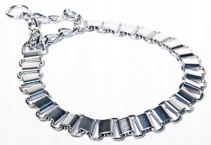 Collar Plates R 1 for dog CHROME-PLATED steel 34-38cm