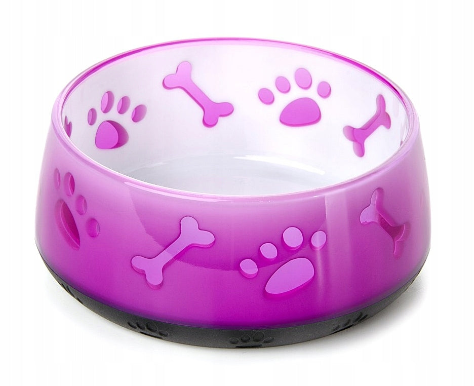 Colorful Plastic Dog Bowl