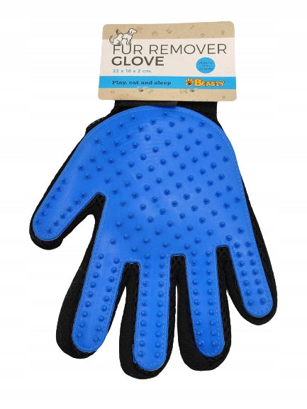 Combing glove for combing hair