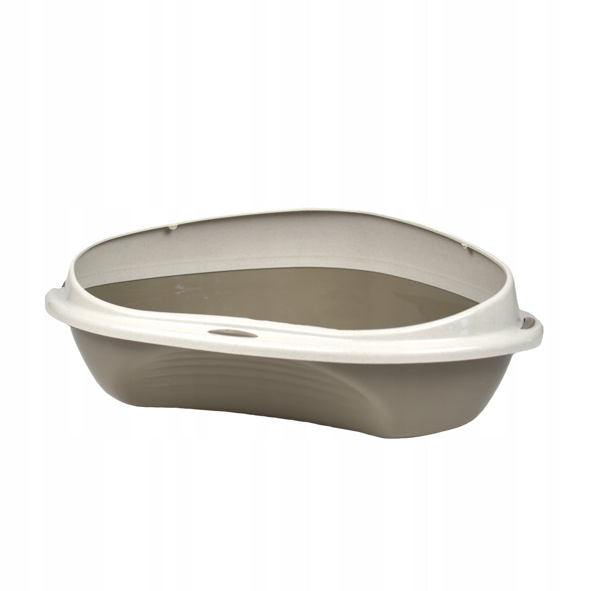 Comfy Cleo corner cat litter box