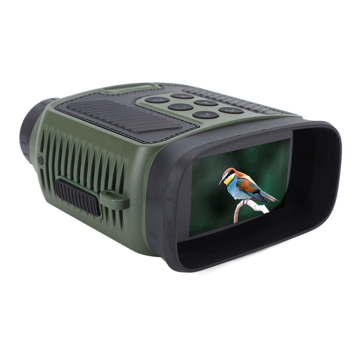 Compact 4K QHD Video Binoculars Images 48 MP Rechargeable 5000 mAh NJ