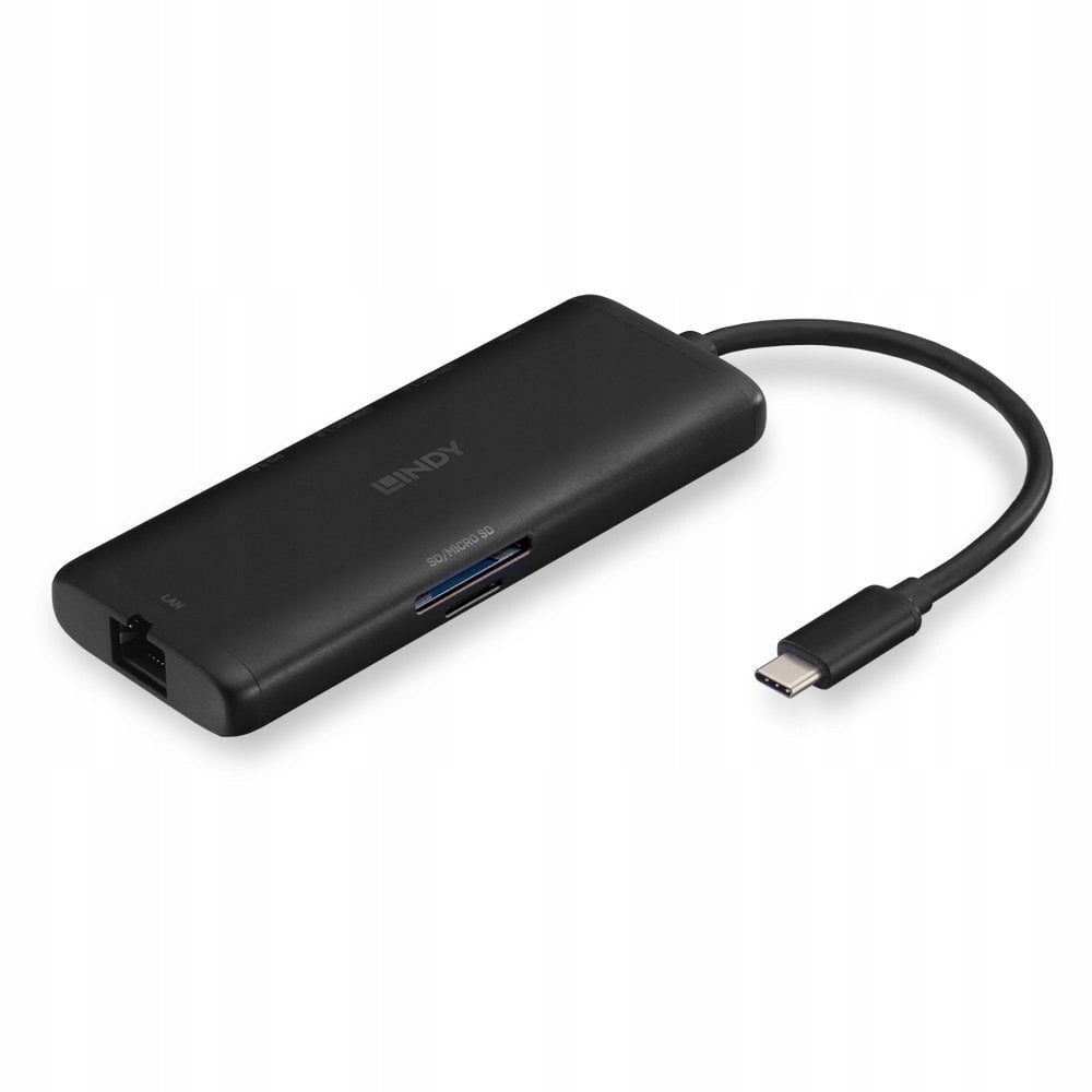Compact USB-C Docking Station with 4K & Power Delivery 100W Support, Lindy