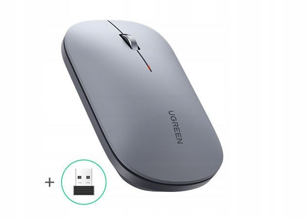 Compact wireless mouse UGREEN 4000DPI grey MU00110m Packaging status original