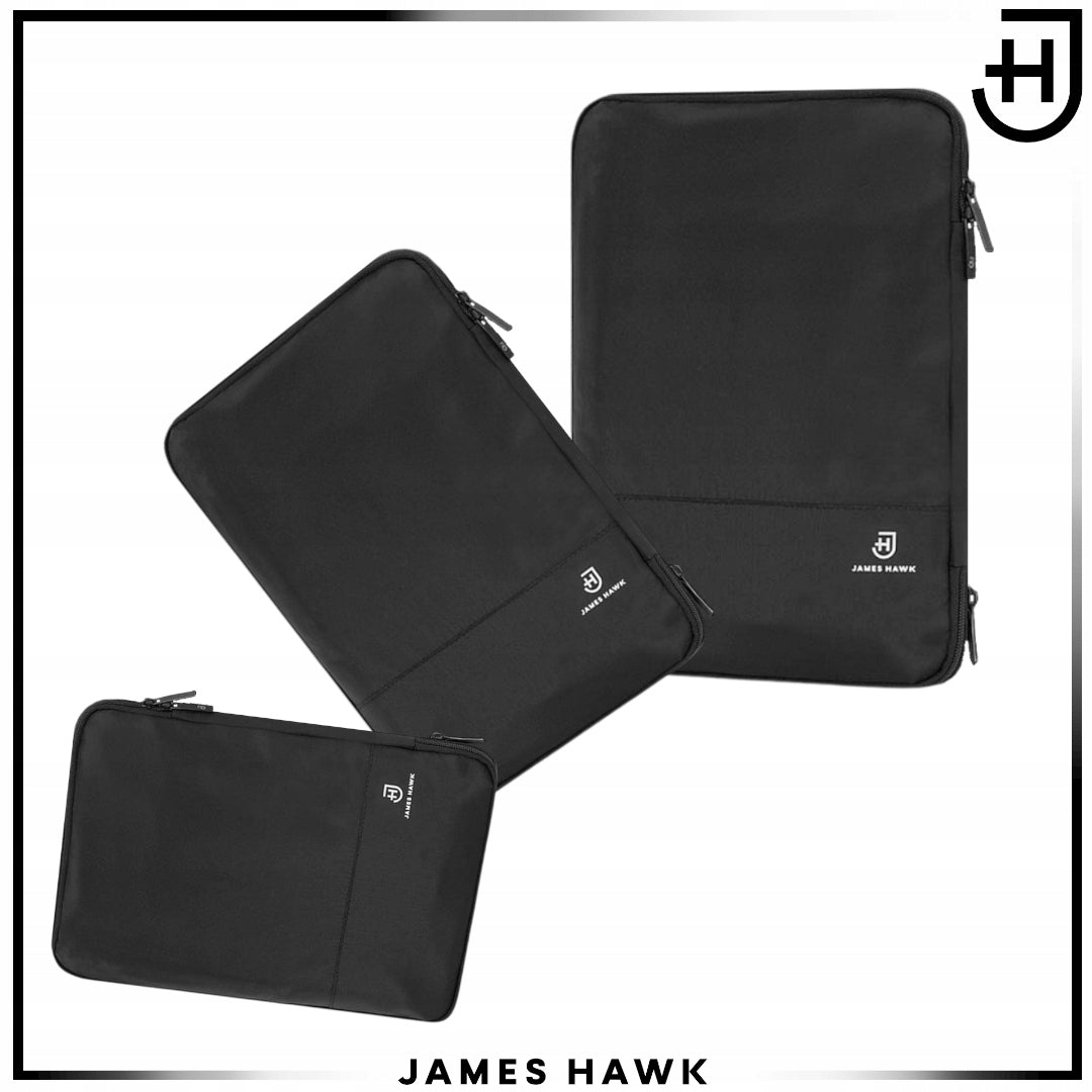 Compression Travel Organizers For Suitcase James Hawk Packing Cubes 3 Pack Manufacturer code 53